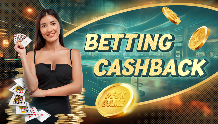 DeskGame Casino Promotion - Betting CashBack