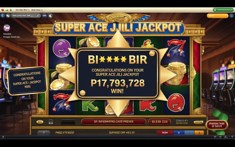 DeskGame Super Ace Winner Jackpot to Bibir Body